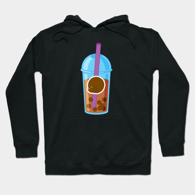 Boba Catto Hoodie by CCDesign